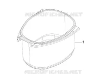Helmet huosing - Undersaddle
