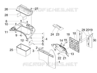 Rear cover - Splash guard