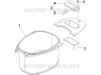 Helmet huosing - Undersaddle