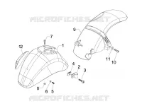Wheel huosing - Mudguard