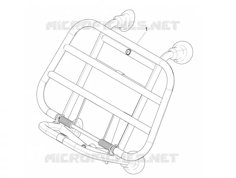 Front luggage rack