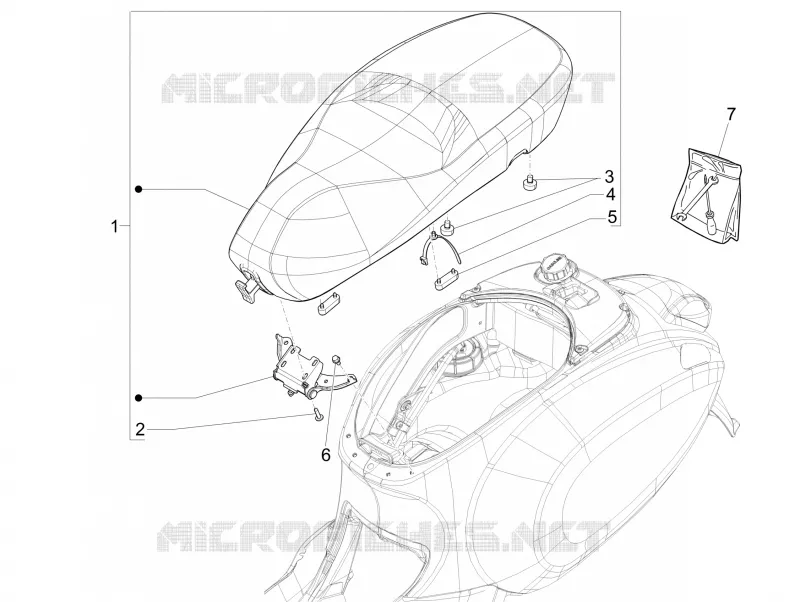 Saddle/seats