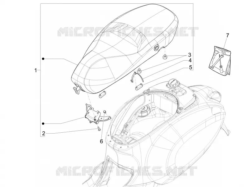 Saddle/seats