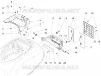 Rear cover - Splash guard