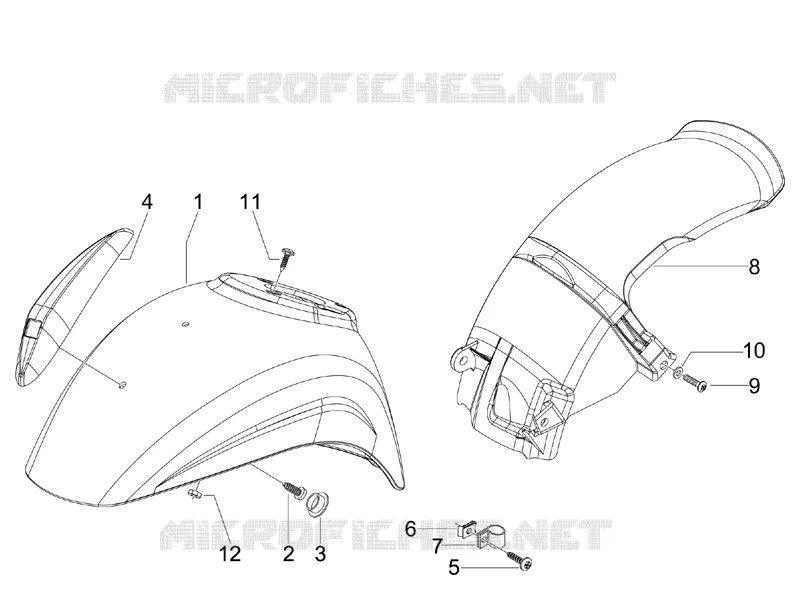 Wheel huosing - Mudguard