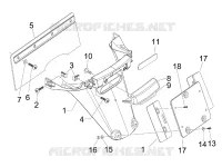 Rear cover - Splash guard
