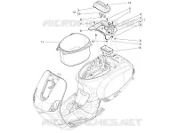 Helmet huosing - Undersaddle