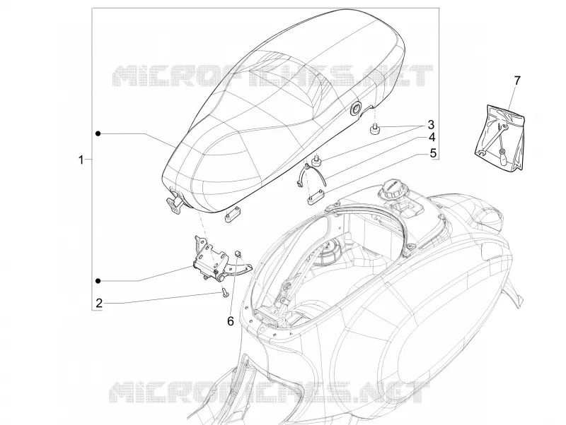 Saddle/seats