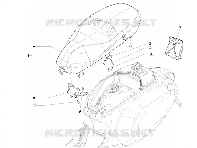Saddle/seats