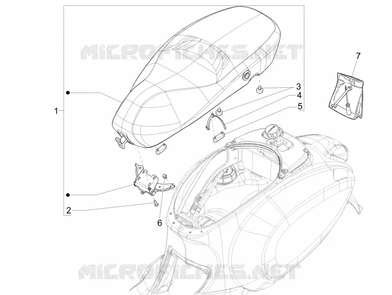 Saddle/seats