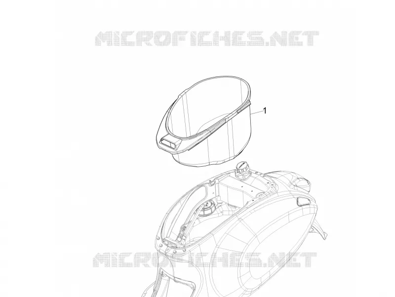 Helmet huosing - Undersaddle