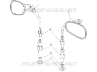 Driving mirror/s