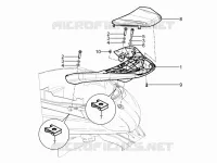 Rear luggage rack