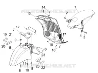 Wheel huosing - Mudguard