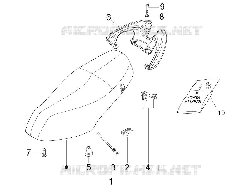 Saddle/seats