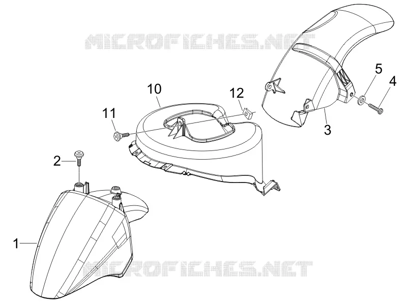 Wheel huosing - Mudguard