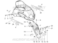 Rear cover - Splash guard