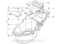 Helmet huosing - Undersaddle
