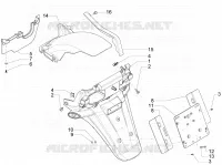 Rear cover - Splash guard