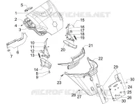 Rear cover - Splash guard