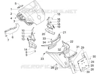 Rear cover - Splash guard