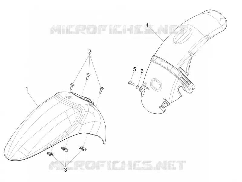 Wheel huosing - Mudguard