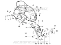 Rear cover - Splash guard