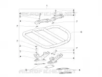 Rear luggage rack