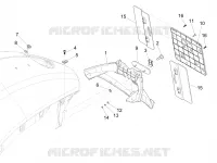 Rear cover - Splash guard