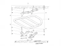 Rear luggage rack