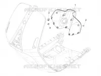 Front glove-box - Knee-guard panel