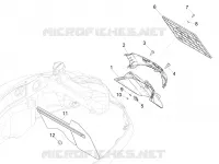 Rear cover - Splash guard