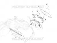Rear cover - Splash guard