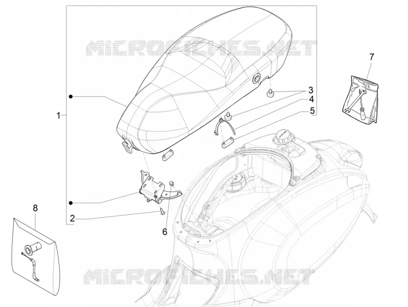 Saddle/seats