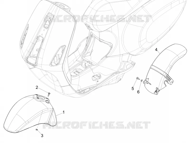 Wheel huosing - Mudguard