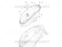 Helmet huosing - Undersaddle