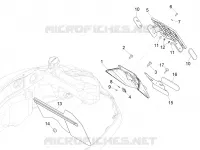 Rear cover - Splash guard