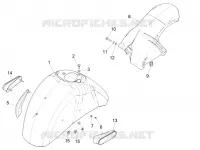 Wheel huosing - Mudguard