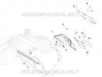 Rear cover - Splash guard