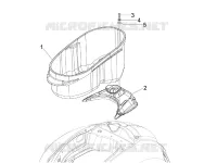 Helmet huosing - Undersaddle