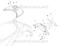 Rear cover - Splash guard