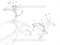 Rear cover - Splash guard