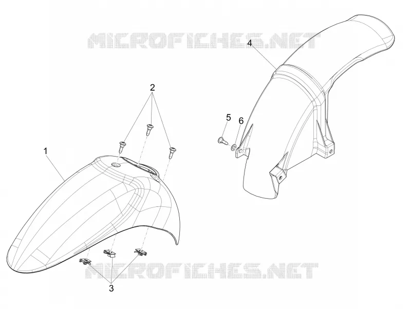 Wheel huosing - Mudguard