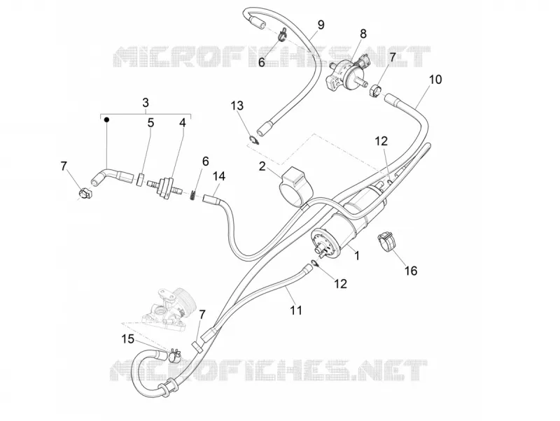 Anti-percolation system