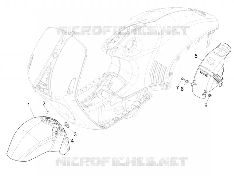 Wheel huosing - Mudguard