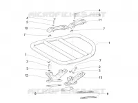 Rear luggage rack