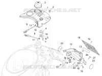 Rear cover - Splash guard