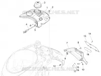 Rear cover - Splash guard