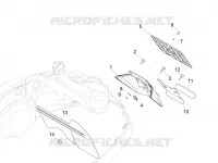 Rear cover - Splash guard