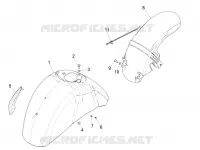 Wheel huosing - Mudguard
